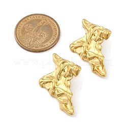 304 Stainless Steel Stud Earrings For Women&nbsp;LS-EJEW-B113-01G-02