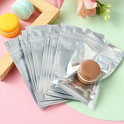 Rectangle Zip Top Plastic Glitter Holographic Bags&nbsp;OPP-YW0001-03B