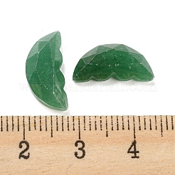 Natural Green Aventurine Butterfly Wing Cabochons&nbsp;G-D078-02E