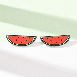 Printed 304 Stainless Steel Stud Earrings&nbsp;EJEW-Z171-02P