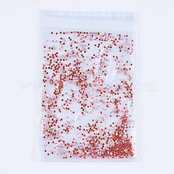 ガラスラインストーンフラットバックカボション  バックメッキ  多面カット  半円  ヒヤシンス  ss4  1.5~1.6x1mm  約1440個/袋&nbsp;RGLA-S002-04SS-27