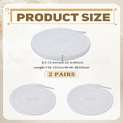 2 Pairs Polyester Shoelace Bands&nbsp;FIND-LP0008-77