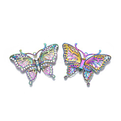 Rack Plating Rainbow Color Alloy Big Pendants&nbsp;PALLOY-N163-171A