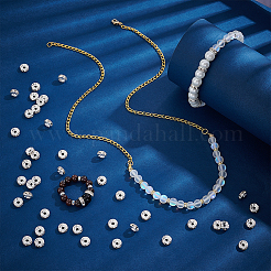 500Pcs Iron Rhinestone Spacer Beads&nbsp;RB-UN0001-12