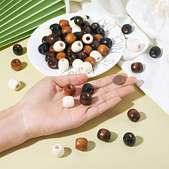 Natural Wood Beads&nbsp;WOOD-CD001-03-LF