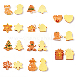 Christmas Theme Resin Decoden Cabochons&nbsp;RESI-CJ0001-06