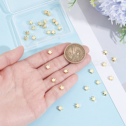 50Pcs Brass Beads&nbsp;KK-BBC0027-41B