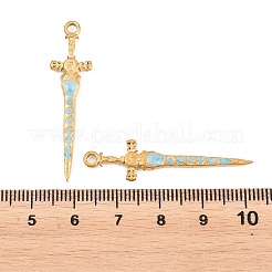 304 Stainless Steel Enamel Pendants&nbsp;STAS-K293-40G