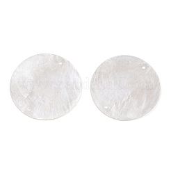 Flat Round Shell Links&nbsp;LS-BSHE-S303-50mm-01