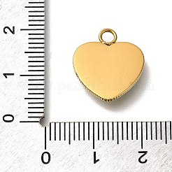 Ion Plating(IP) 304 Stainless Steel Enamel Pendants&nbsp;STAS-A104-07G