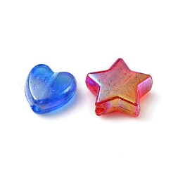 100Pcs 2 Styles Transparent Acrylic Beads&nbsp;OACR-YW0001-49