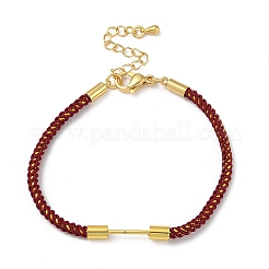 Braided Nylon Cord Bracelet Making&nbsp;MAK-L043-01G