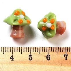 Handmade Lampwork Bumpy Beads Strands&nbsp;LAMP-A004-06C