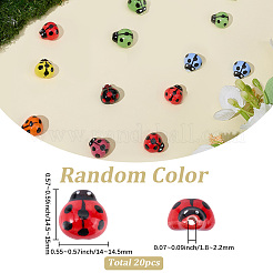 20Pcs Handmade Porcelain Beads&nbsp;PORC-SC0001-57