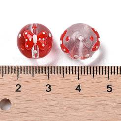 Handmade Glass Enamel Beads Strands&nbsp;LAMP-A001-A08