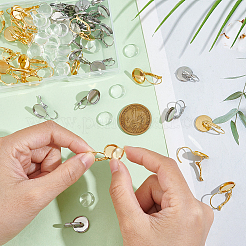 DIY Blank Dome Earring Making Kit&nbsp;STAS-UN0047-79
