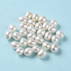 天然な培養された淡水パールビーズ  片穴  ライス  ホワイトスモーク  10~13x9.5~10.5mm  穴：0.9mm&nbsp;PEAR-E020-18