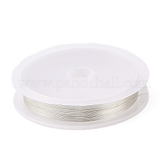 銅線10巻  長持ちメッキ  銀  26ゲージ  0.4mm  8 m /ロール&nbsp;CWIR-C003-01C-S