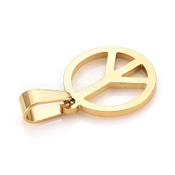 304 Stainless Steel Pendants&nbsp;STAS-F239-13G-A