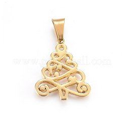 304 Stainless Steel Pendants&nbsp;STAS-P209-44G