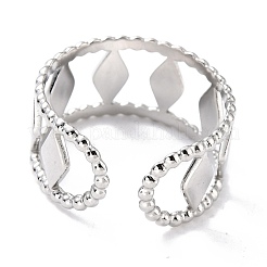Non-Tarnish 304 Stainless Steel Finger Rings&nbsp;X-RJEW-L102-13P