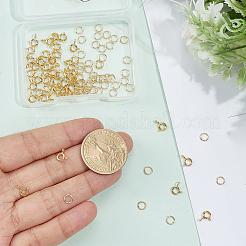 Brass Spring Ring Clasps&nbsp;KK-BBC0025-65