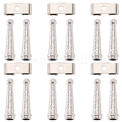 12Pcs Retro Zinc Alloy Cord Ends&nbsp;FIND-CL0002-31