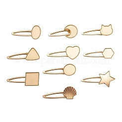 Alloy Alligator Hair Clip Finding&nbsp;PALLOY-CJ0001-93