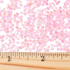 輝くネイルアートグリッター 90g  マニキュアスパンコール  キラキラネイルスパンコール  スター  ピンク  2.5x2.5x0.3mm&nbsp;MRMJ-FS0001-04D