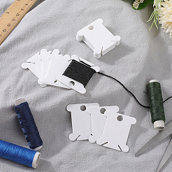 200Pcs PVC Plastic Thread Winding Boards&nbsp;TOOL-SC0001-83B
