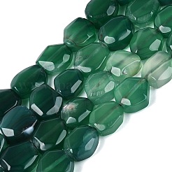 Dyed & Heated Natural Agate Beads Strands&nbsp;G-N359-15A-02