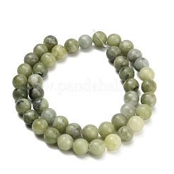 Natural Chinese Southern Jade Beads Strands&nbsp;G-Z158-A01-8mm