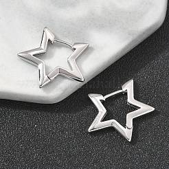Brass Hoop Earrings&nbsp;EJEW-D320-17P