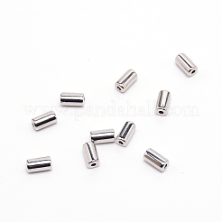 Brass Tube Beads&nbsp;FIND-WH0081-22