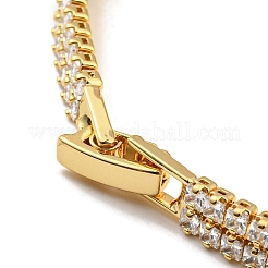 Rack Plating Brass Horse Eye Link Bracelet&nbsp;BJEW-Q771-07G