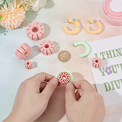 PP PP Polymer Clay Hoop Guide&nbsp;FIND-WH0435-12