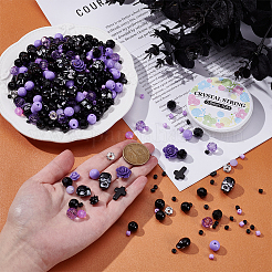 DIY Gothic Style Stretch Bracelet Making Kits&nbsp;DIY-SC0033-41
