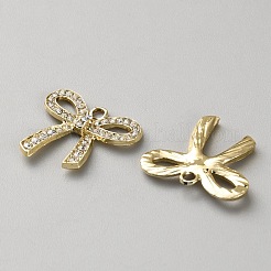 Alloy with Rhinestone Pendants&nbsp;FIND-WH0609-87G