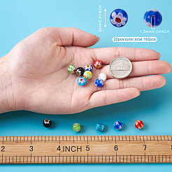 Handmade Millefiori Lampwork Beads&nbsp;LK-CD0001-001