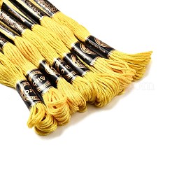 ポリエステル刺繍糸  クロスステッチの糸  きいろ  1mm  約8.75ヤード（8m）/バンドル&nbsp;OCOR-TAC0013-10A-111