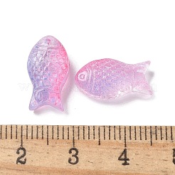 Baking Paint Transparent Glass Beads&nbsp;GLAA-I050-10L