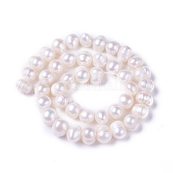 Natural Cultured Freshwater Pearl Beads Strands&nbsp;PEAR-L021-16-01A