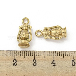 イオンプレーティング（IP）304ステンレスペンダント  オイルランプチャーム  18KGP本金メッキ  16.5x8x6mm  穴：2mm&nbsp;X-STAS-I307-562G
