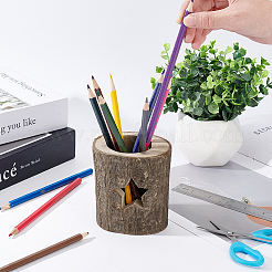 Wooden Pen Holders&nbsp;DIY-WH0060-45B