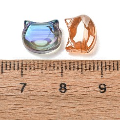 Electroplate Glass Beads&nbsp;GL-CBA1F09-05