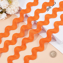9 Yards Polyester Wavy Fringe Trim Ribbon&nbsp;OCOR-XCP0002-93A