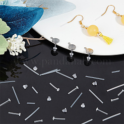 284Pcs 7 Styles  Silicone & Plastic Earring Post Sleeves & Ear Nuts&nbsp;FIND-NB0004-60