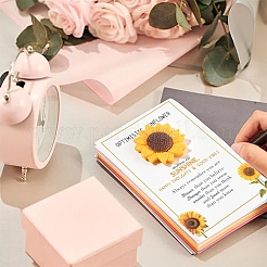 Rectang Paper Greeting Card&nbsp;DIY-YW0016-03