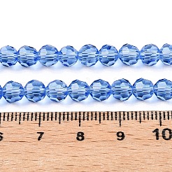Transparent Glass Beads&nbsp;X-EGLA-A035-T8mm-D14