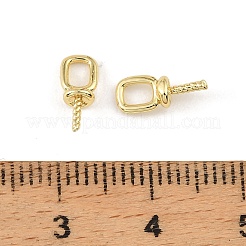 Brass Cup Peg Bails&nbsp;KK-CBA217A-04G